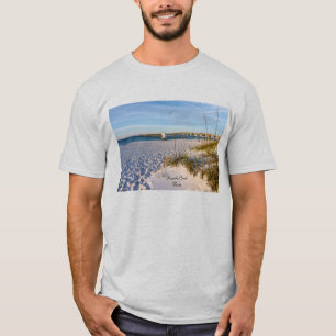 Pensacola Sand Dunes Pier Morning T-Shirt