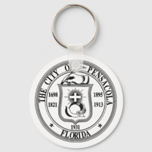 Pensacola Seal Key Ring