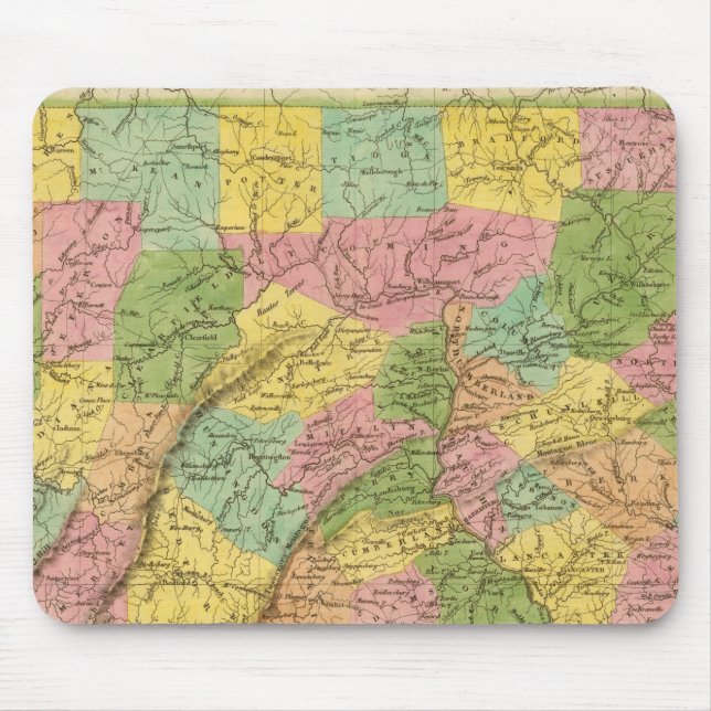 Pensilvanie US Mouse Mat (Front)