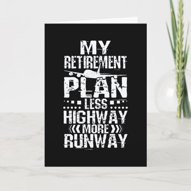 Pension Plane Card (Front)