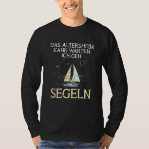 Pensioner Skipper For Retirement Water Sports Sai T-Shirt