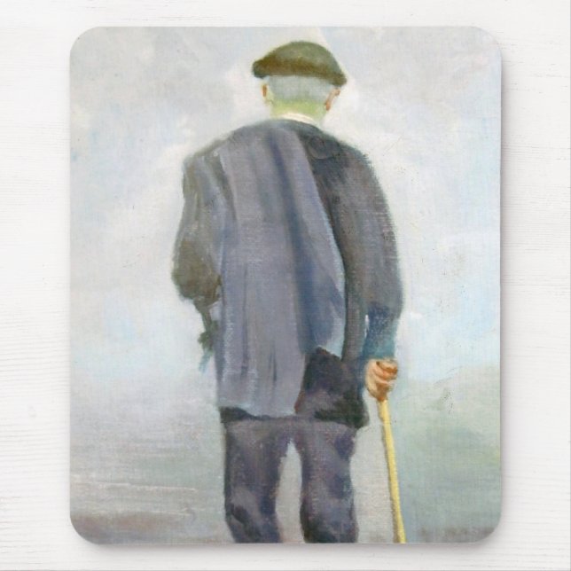 Pensionista/Persioner Mouse Mat (Front)