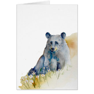 Pensive Blue Bear