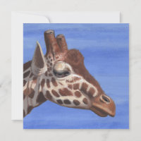 Pensive Giraffe