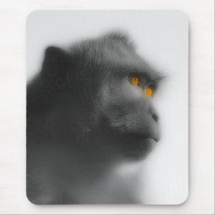 Pensive Monkey Mouse Mat