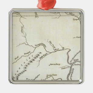 Pensylvania 2 metal tree decoration