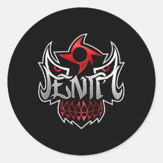 Penta Mask In Black Colour _1  Classic Round Sticker