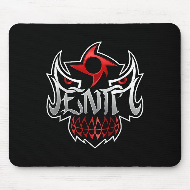 Penta Mask In Black Colour _1  Mouse Mat (Front)