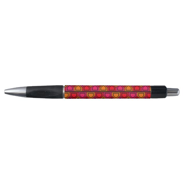Penta Pattern - Red (Front)