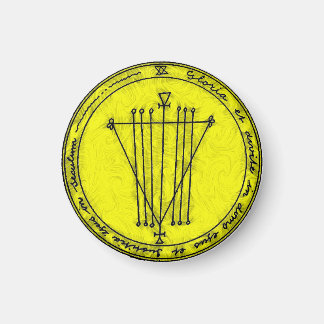 Pentacle for Riches and Honor Magnet