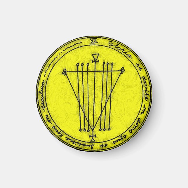 Pentacle for Riches and Honor Magnet (Front)