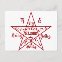 Pentacle from the Sixth Book of Moses