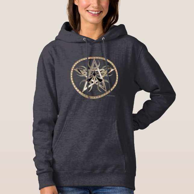 Pentacle Moons Ladies Hoodie (Front)