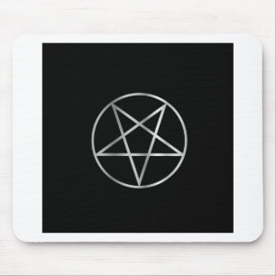 Pentacle- Religious symbol of satanism Mouse Mat