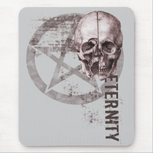 Pentacle Skull Mouse Mat