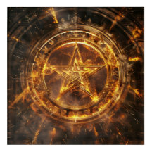 Pentacle Star Symbol Digital Art