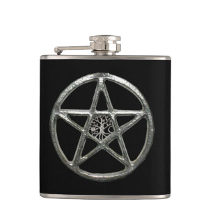 Pentacle Tree Of Life Flask