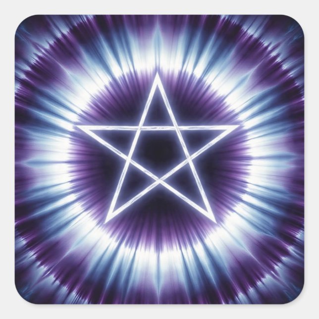Pentacles4Pagans Square Sticker (Front)