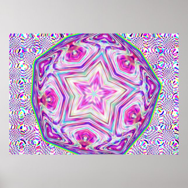 Pentagon Star Poster (Front)