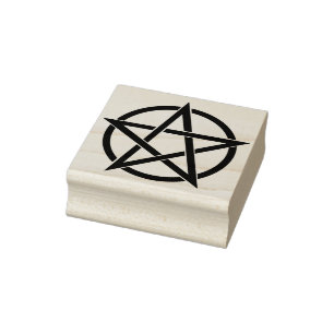 pentagram art stamp