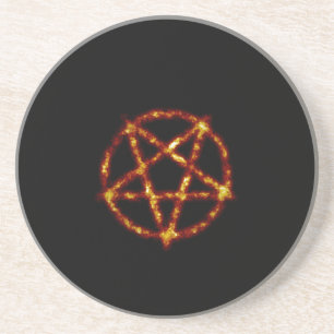 pentagram coaster
