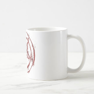 pentagram coffee mug