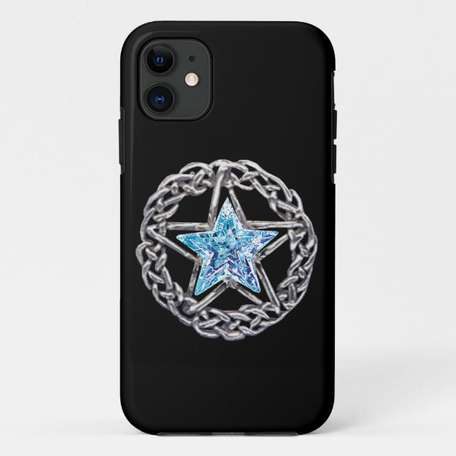 Pentagram Crystal Star iPhone 5 Case (Back)