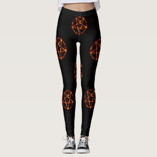 pentagram leggings