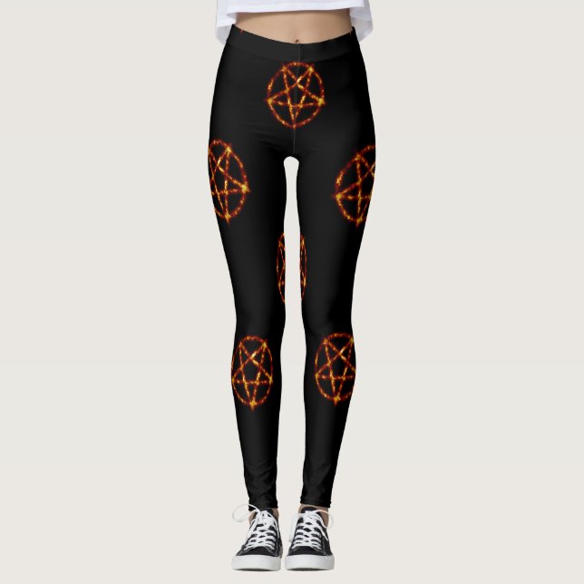 pentagram leggings (Front)