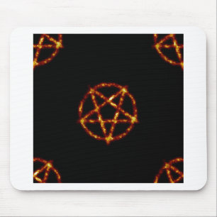 pentagram mouse mat