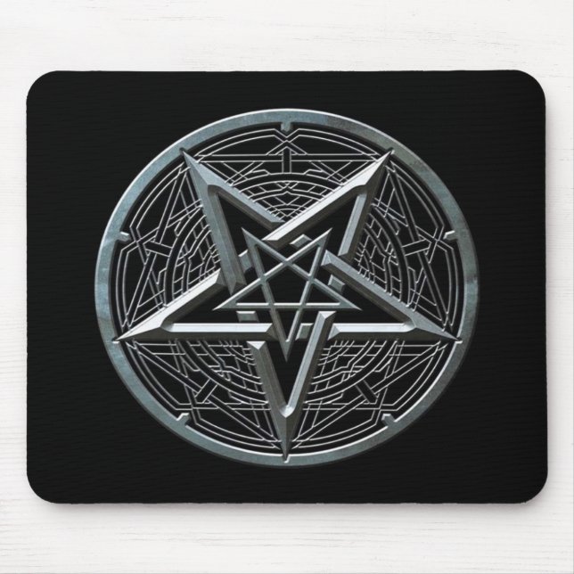 Pentagram Mouse Mat (Front)