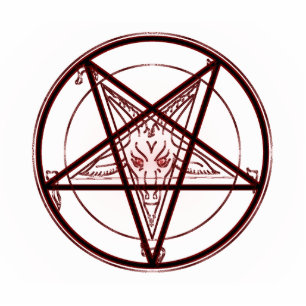 Pentagram Photo Sculpture Key Ring