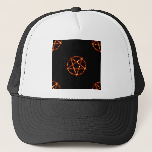 pentagram trucker hat (Front)