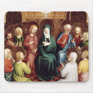 Pentecost, 1450 mouse mat