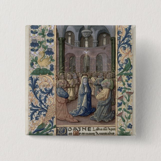 Pentecost 15 Cm Square Badge (Front)