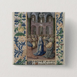 Pentecost 15 Cm Square Badge