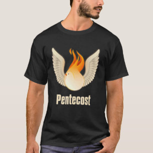 Pentecost Doves Tongues Of Fire Flame Acts Holy Sp T-Shirt