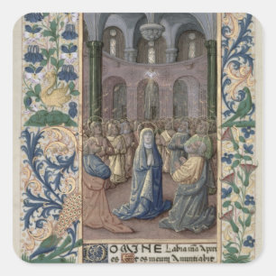 Pentecost Square Sticker