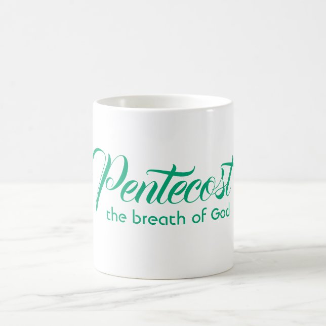 Pentecost - the breath of God Coffee Mug (Center)