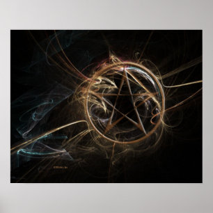 Pentegram (16" x 20") Poster