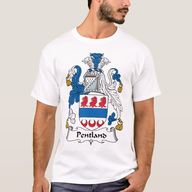 Pentland Family Crest T-Shirt (Front)