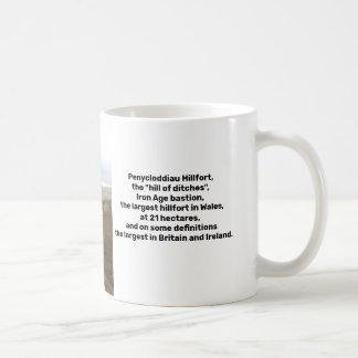Penycloddiau Hillfort, largest hillfort in Wales, Coffee Mug