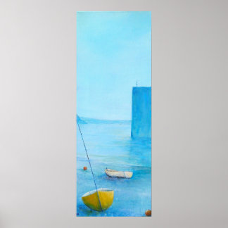 Penzance at Low Tide Poster