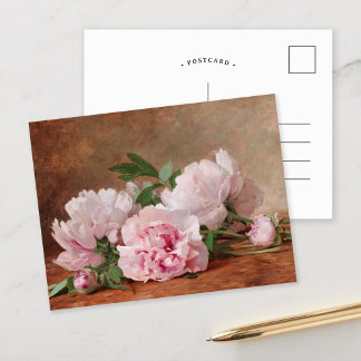 Peonies | Alexandre Gamba de Preydour Postcard