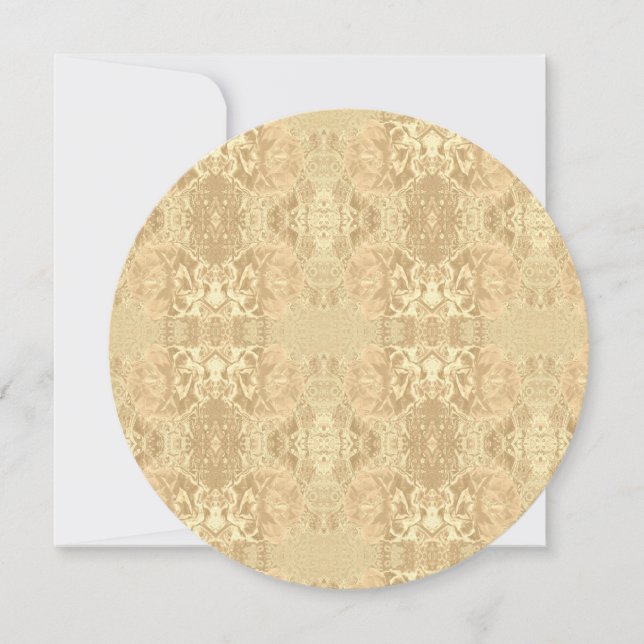 Peonies and Textiles Invitation (Front)