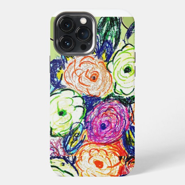 Peonies Arrangement iPhone / iPad case (Back)