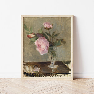 Peonies Berthe Morisot Poster