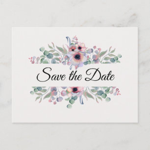 Peonies Border. Postcard