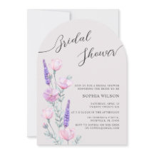 Peonies Bridal Shower Invitation