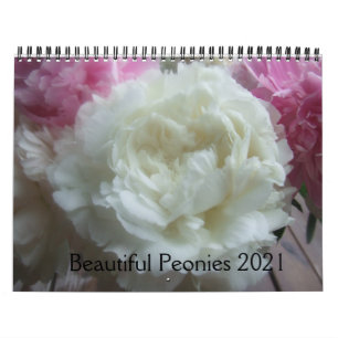 Peonies Calendar 2022